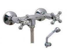 DP Grifería GCC003 - Grifo de ducha serie Almendro en cromo color plateado