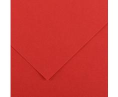 Canson Iris - Cartulina, 50 unidades, color rojo