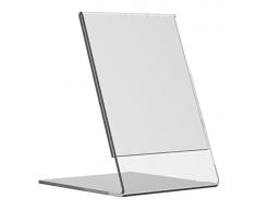 OPUS 2 350004 - Soporte de sobremesa, inclinado, acrilico Transparente, para A6 vertical