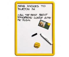 Ellemmevi - Pizarra magnética (22 x 34 cm), color blanco