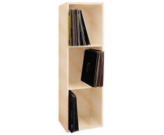 VCM Platto - Estantería para libros, figuritas, CDs/DVDs, color haya