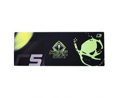 KeepOut R5 - Alfombrilla de ratón, negro