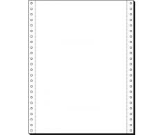 Sigel Computerpaper - Papel contínuo A4 perforado, blanco
