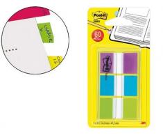 Post-It 680-PBGEU - Dispensador de banderitas (60 unidades por pack) multicolor