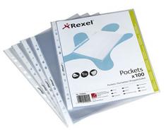 Rexel - Carpeta plástica (A5), transparente