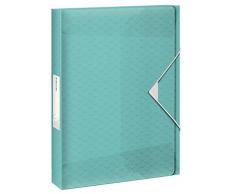 ESSELTE 626264 - Carpeta de proyectos COLOURICE PP lomo 40 mm DIN A4 color azul