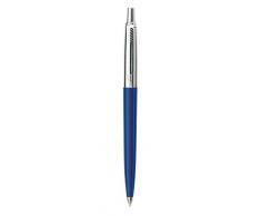 Parker Jotter - Bolígrafo (punta mediana), color azul cromado
