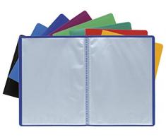 Exacompta 8583E - Carpeta de 80 fundas PVC, A4, color verde