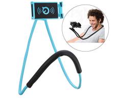 Glodenbridge - Soporte flexible para teléfono móvil para colgar del cuello, soporte para alargar el brazo, para dispositivos móviles de 3,5 a 6,5 pulgadas