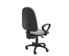 La Silla de Claudia - Silla Escritorio y Oficina Torino Gris Oscuro. Silla Oficina ergonómica con reposabrazos. Asiento y Respaldo Regulables. Ruedas de Goma