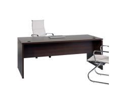 Mesa de Oficina. Euro 2000. Color Wengué. 180x80 cm
