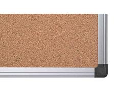 Bi-Office Maya - Tablero de corcho con marco, 60 x 45 cm