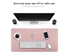 JIAN YA NA - Alfombrilla para ratón de Piel sintética Resistente al Agua, para Escribir, la Oficina y el hogar, Ultrafina de 2 mm