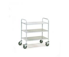 Fetra carro Auxiliar de oficina, B 900 x T535 mm, 3 pisos 4017976048826