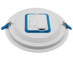 Prilux silver led - Luminaria kona 23w 840 225mm ac180-250v blanco