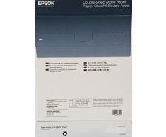 Epson Matte Paper - Papel para impresora de tinta (A4, 50 hojas), blanco