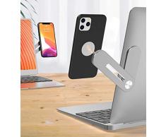 ✅Soporte movil oficina de aluminio. soporte extensible para ordenador. brazo magnético extensible multifuncional para ordenador. soporte para móvil para sistema multipantalla con el teléfono.