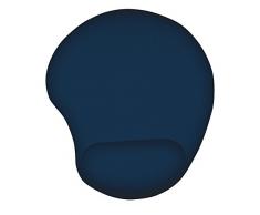 Trust Bigfoot - Alfombrilla para ratón ergonómica con relleno de gel, azul