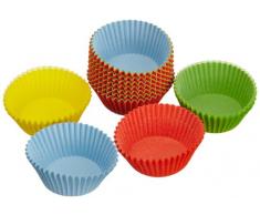 Kaiser 646282 Muffin World - 150 Moldes de Papel de Colores para Muffins, 7 cm