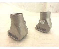 Par de zapatos de aluminio por Caballete central para PIAGGIO vespa special PK-PX LML star 125/150/150/200 cc