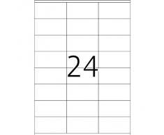 HERMA 8638 - Etiqueta autoadhesiva (7 cm, 3,6 cm) Color blanco