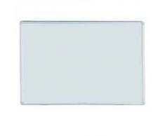 Q-Connect Pizarra Blanca Lacada Magnética Marco De Aluminio 120 x 90 Cm