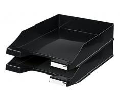 HAN Standard letter tray C4 - Bandeja de escritorio (255 x 348 x 65 mm, Negro)