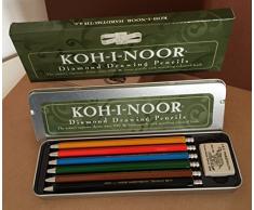 Koh-I-Noor 52170N2001PL - Paquete de 6 portaminas, multicolor