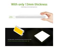Oeegoo 24W LED Plafón de Superficie Cuadrado Lámparas de Techo 2040 Lúmenes - Reemplaza Bombilla Incandescente 180W RA> 80 Blanco Natural (4000-5000K) 29*29*H1.3CM