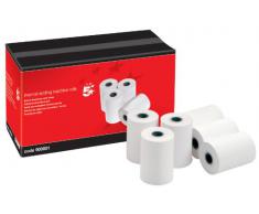 5 Star - Papel térmico para calculadora con impresora (57 x 40 x 12,7 mm, 20 unidades)