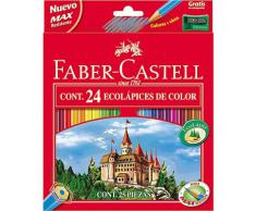 Faber Castell 120124 - Pack de 24 lápices de color