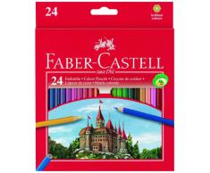 Faber-Castell Fighting Knights 111224 - Lápices de , color es en caja de cartón (24 unidades)
