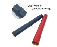 Jian Ya Na - Alfombrilla para ratón de piel sintética resistente al agua, para escribir, la oficina y el hogar, ultrafina de 2 mm, color Blue + Yellow 80 x 40 cm