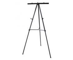 Caballete de Aluminio Ligero Rotafolio, Negro (177 cm)