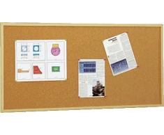 5 Star 876950 - Tablero de corcho con marco de madera, 60 x 120 cm