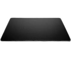 Sigel - Vade de piel sintética para escritorio (600 x 450 mm), color blanco y negro