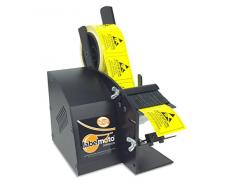 START International LD3000-EU Dispensador de Etiquetas Eléctrico de Alta Velocidad, Ancho Máximo de 57 mm, Longitud Máxima de 76 mm, Negro