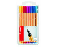 Stabilo 8820 - Rotulador de punta fina, multicolor (Pack de 20)