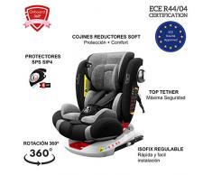 Babify Onboard Silla de Coche Giratoria 360º – Grupos 0/1/2/3 - Reclinable - Contramarcha hasta grupo 1