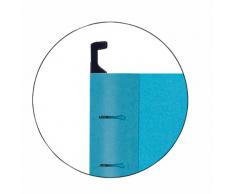 Esselte Carpeta colgante, Tamaño A4, Cartón kraft reciclado, Visor de plástico transparente, Verde, Classic, 90318, Caja de 25