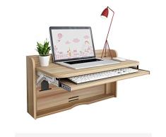 Mesas plegables mesa abatible pared Cama Plegable Del Ordenador Del Estudiante Universitario Mesa Pequeña, De Múltiples Funciones De Escritorio, Dormitorio Lazy Turística, Plegable, Elevable, Ahorro D