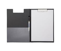 Maul carpeta portapapeles con cobertura de plástico P, color negro