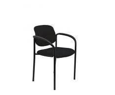Piqueras Y Crespo 27NBALI840CB - Silla confidente, Negro