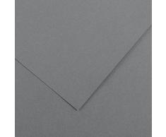 Canson Iris - Cartulina, 50 unidades, color gris plomo