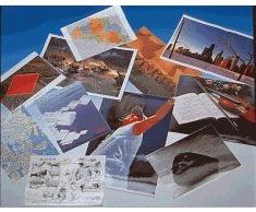 Pizarra blanca magnética vitrificada Faibo 122x300cm