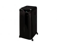Fellowes AutoMax 550C - Destructora Trituradora de Papel Automática 550 Hojas (Corte Cruzado, 4 x 38 mm, 83 L, 4 Ruedas)