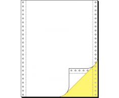 Sigel 32246 - Papel continuo (305 x 240 mm, A4, vertical, 80 y 57 g, 1000 hojas, 2 paquetes)