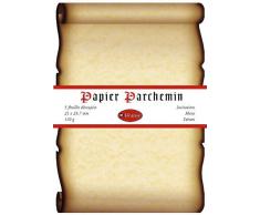 Clairefontaine 427B - Paquete de 5 hojas de papel pergamino, A4, 90 g