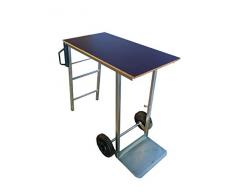Carretilla 2 en 1 con mesa de trabajo