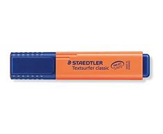 Staedtler Textsurfer classic 364 - Marcador permanente (Naranja, Azul, Naranja) paquete de 10 unidades
